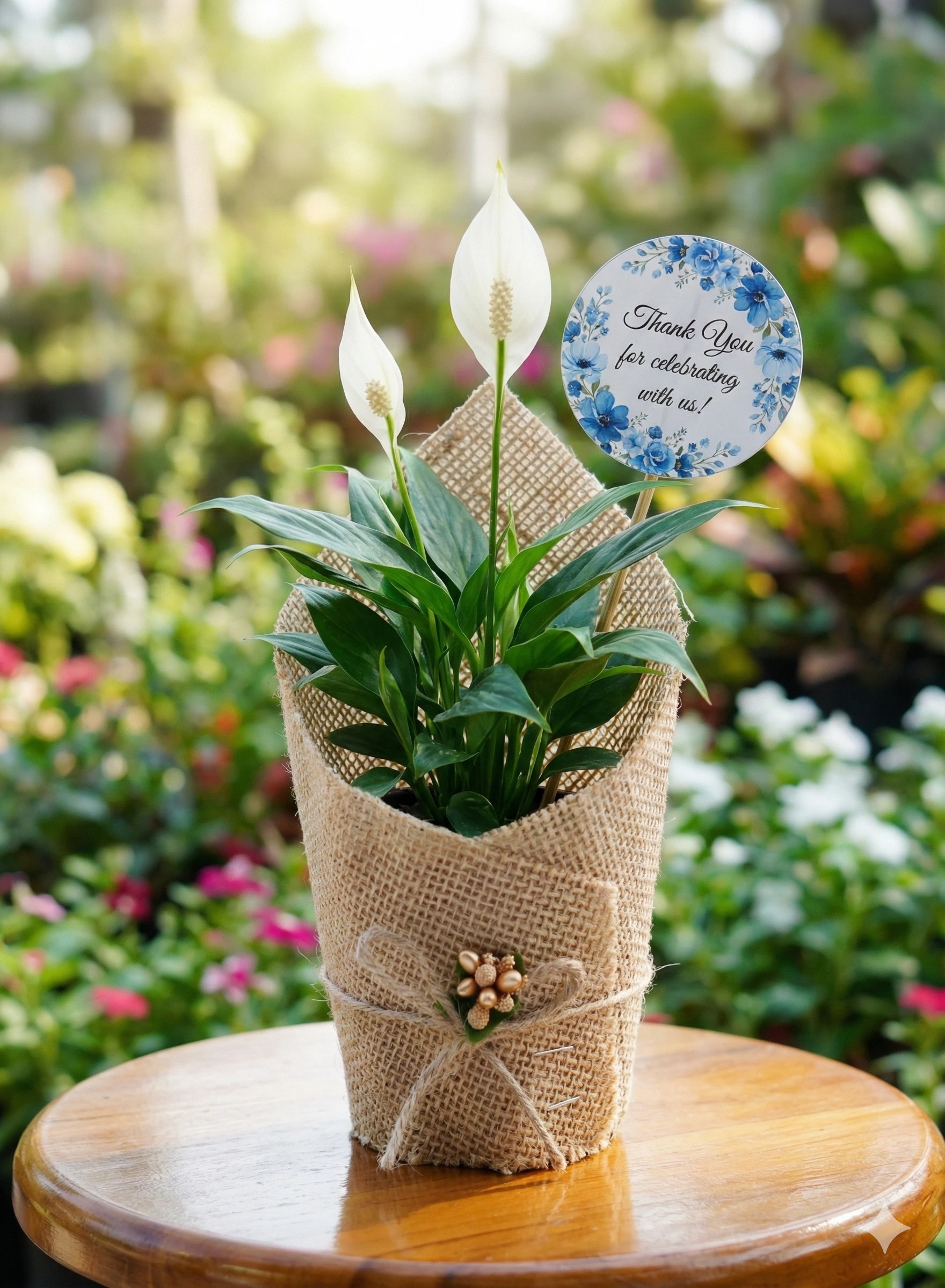 Jute Wrap Hamper
